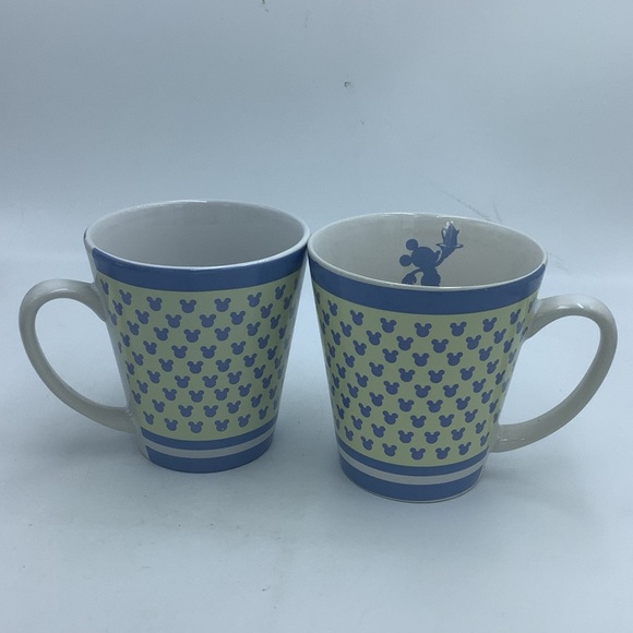 Two Disney Mickey Mouse Stoneware  Mugs - Picture 1 of 8